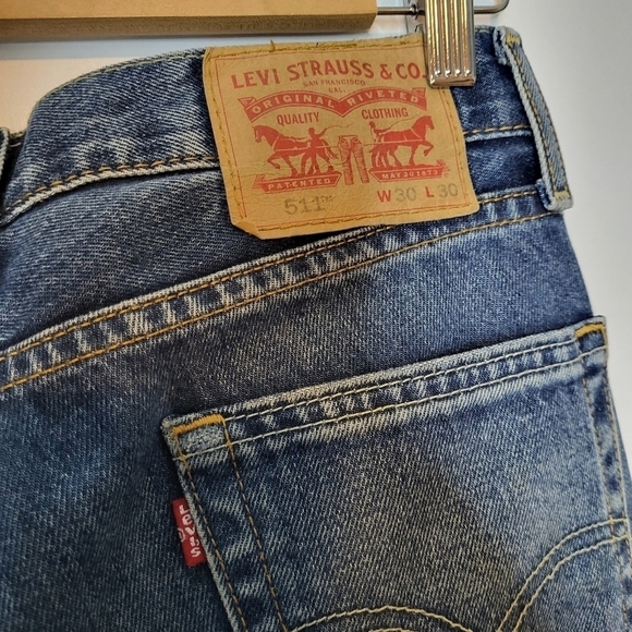 Levi's511 Slim-Fit Jeans Size 30 - Picture 5 of 9
